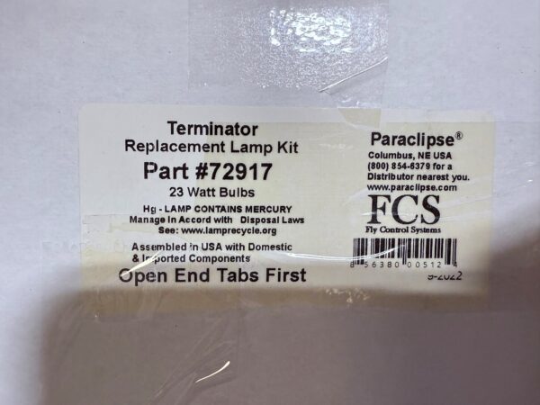 Paraclipse 72917 UV Lamp